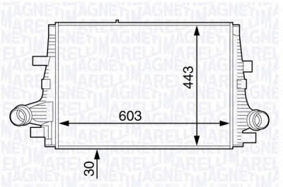 MAGNETI MARELLI 351319202100 -  Интеркулер